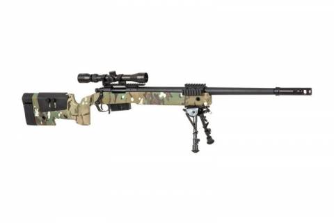 Specna Arms SA-S03 CORE&trade; Sniper Rifle /w Scope & Bipod / MC