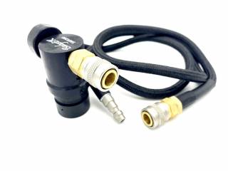 Balystik SMR200 HPA Regulator /w 40" Macroflex Braided Hose