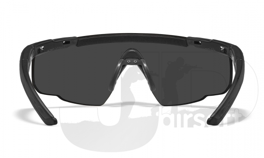 Wiley X Saber Advance Glasses - Black Frame /Grey/Clear/Rust