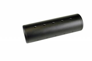 110mm Blank Silencer Black
