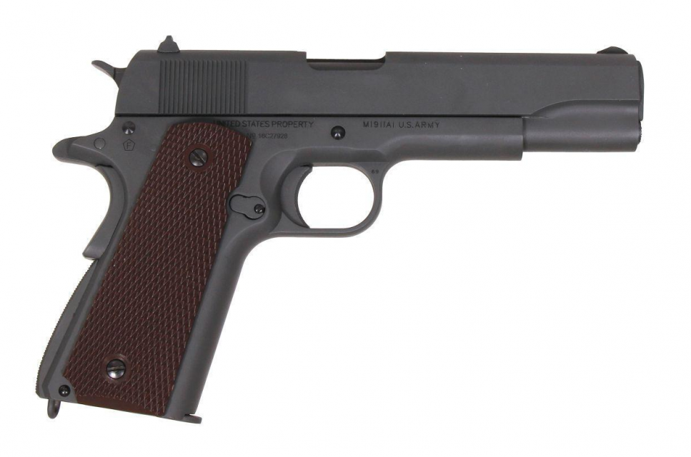 Cybergun Colt 1911A1 100th Anniversary / Parkerized Grey / Co2 | JD ...