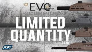 ASG CZ Scorpion Evo 3 A1 (2020 Version) / Battleship grey