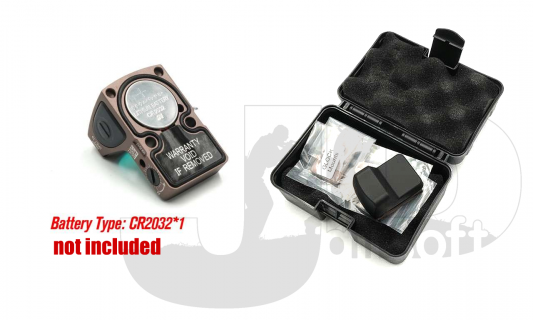 SOTAC Adjustable RMR Red Dot Sight / Dark Earth