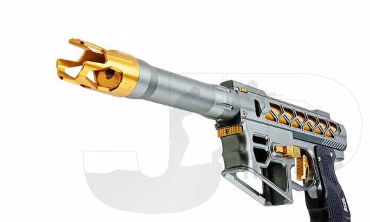 ARC Airsoft ARC-1 HPA Powered Rifle / Silver/Gold