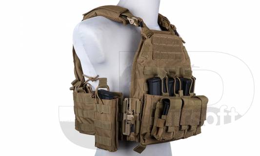 GFC Tactical Plate Carrier 8944-1 / Tan