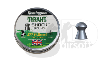 Remington Tyrant Shock Pellet (Dome) / .177