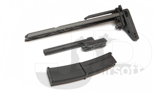 WE SMG-8 GBB SMG / Black