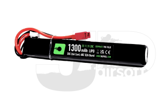 NP 11.1v 1300mAh Stick Lipo /Deans