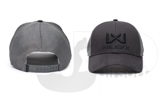 Wiley X Trucker Cap - Dark Grey/Black