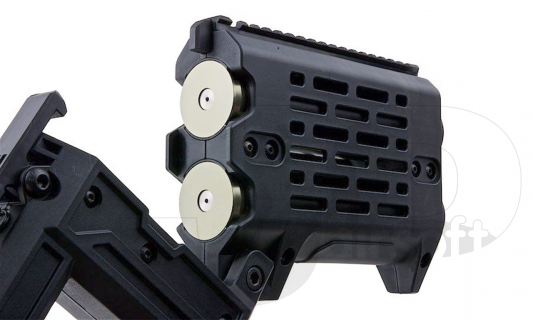 Alpha Parts AS-40 Double Barrel 40mm Grenade Launcher w/ 2 Shells