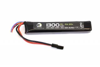 NP 11.1v 1300Mah Lipo Stick Battery / Tamiya