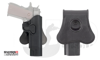 SWISS ARMS Holster for Colt 1911 5"with Rail