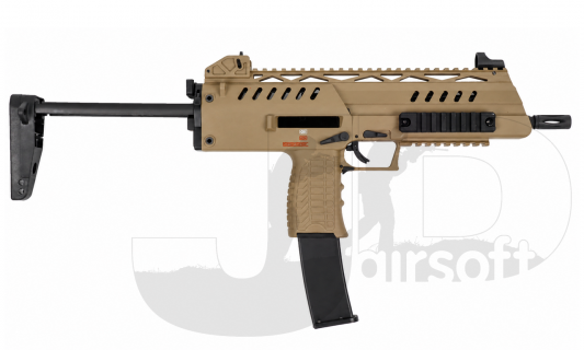WE SMG-8 GBB SMG /Tan