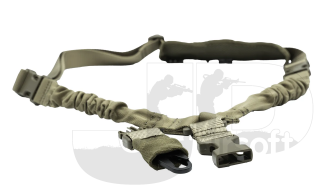 Strike Systems Tactical Single-Point Sling, Hook / Tan
