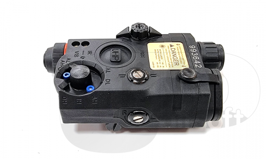 GK Tactical LA-5 PEQ15 Red / IR Laser Aiming Module / Black
