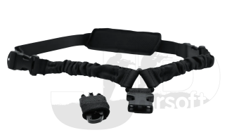 Strike Systems Tactical Single-Point Sling, Hook / Black