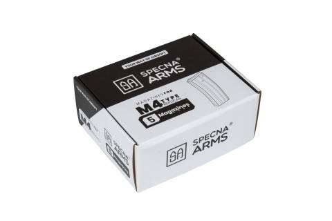 Specna Arms Hi-Cap 300 BB Magazines for M4/M16 (5pcs) / Tan