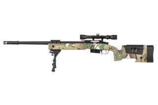 Specna Arms SA-S03 CORE&trade; Sniper Rifle /w Scope & Bipod / MC