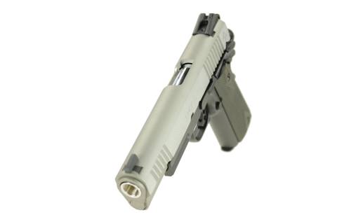 Cybergun Colt 1911 Rail Gun Dual Tone Silver