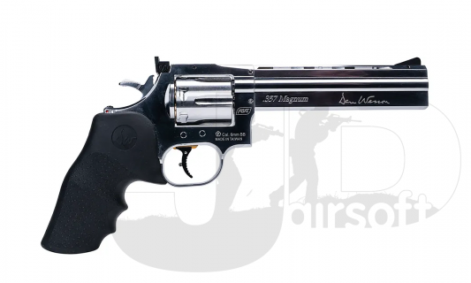 ASG Dan Wesson 715 CLPD 6" Revolver Silver Collab Special Edition