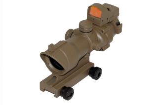 WE ACOG 4x32 DR Sight FDE