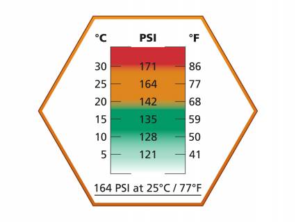 ASG ULTRAIR Power Propellent Gas / 164 PSI /Orange