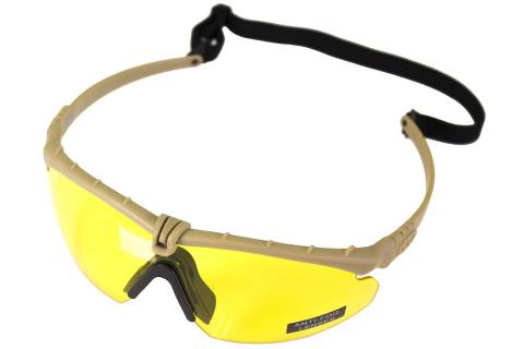NP Battle Pro's Glasses (Tan Frame)