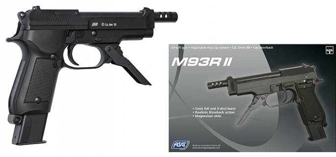 ASG M93R II (Semi/Burst) | JD Airsoft Ltd