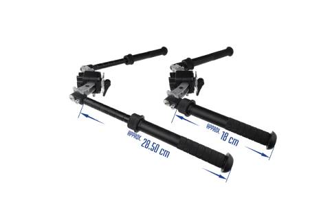 JJ Airsoft BT35 5-H Atlas Bipod (Keymod / M-Lok)