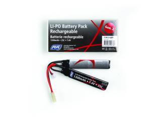 ASG 7.4v 1300mah Nunchuck Lipo Battery