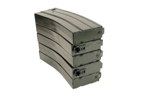 Specna Arms 140rd Magazines Set (5pcs) /Black