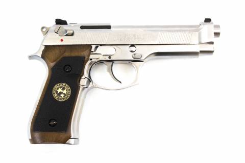 WE Biohazard M92 Gen2 Full Auto / Silver