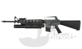 E&C M16A1 VN /w M203 Launcher (2025 Version) /w Eshooter Mosfet