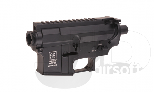 Specna Arms Metal Receiver (MP129B) for M4 Series (SA Logo)