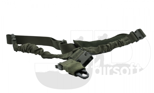 Strike Systems Tactical Single-Point Sling, Hook / OD