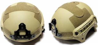 Nuprol IBH Railed Helmet - Tan