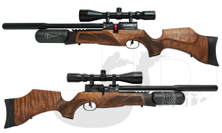BSA R12 SLX Walnut PCP Air Rifle / .22