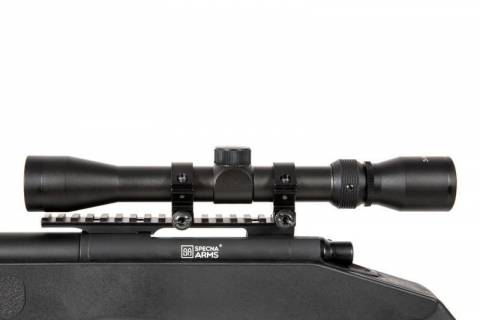 Specna Arms SA-S03 CORE&trade; Sniper Rifle /w Scope & Bipod / Black