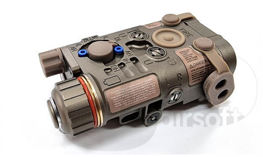 GK Tactical L3-NGAL Red / IR LED Laser Aiming Module / Tan