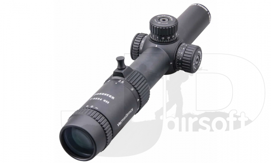 Vector Optics Forester 1-5x24 SFP Gen II Illuminated VFD-2 1/2 MOA Rifle Scope