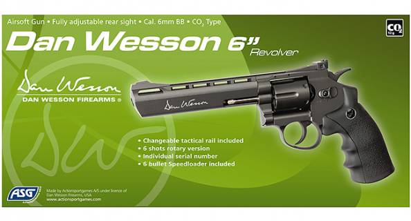 Dan Wesson 6" Black Low