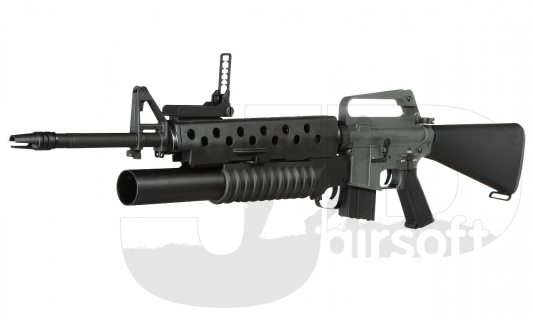 E&C M16A1 VN /w M203 Launcher (2025 Version) /w Eshooter Mosfet