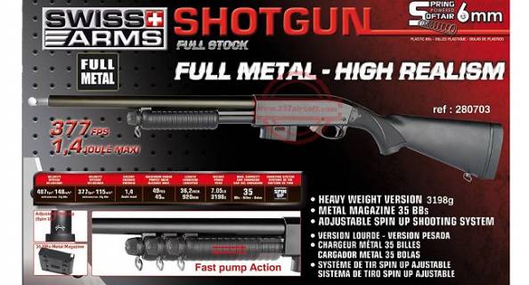 Swiss Arms Shotgun Full Stock