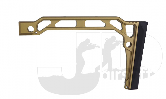 5KU SS-8RP Style Skeleton Stock (for 1913 Picatinny Rail) / FDE