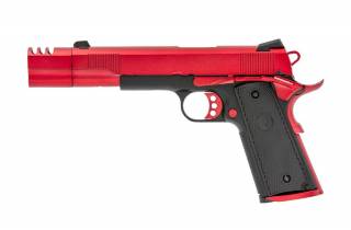 Vorsk VP-X 1911 GBB Pistol / Black/Red