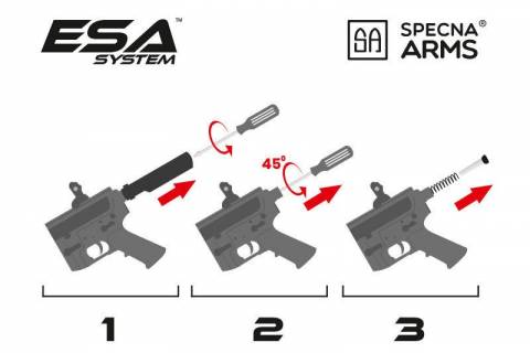 Specna Arms SA-E09 EDGE™ Carbine / Black