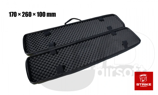 Strike Semi Hard XL EVA Case /w Wave Foam / Green