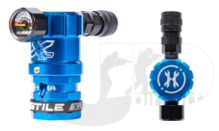 HK Army Hostile XLP Regulator - Side Port / Blue
