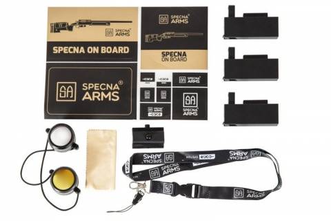Specna Arms SA-S03 CORE&trade; Sniper Rifle /w Scope & Bipod / Black