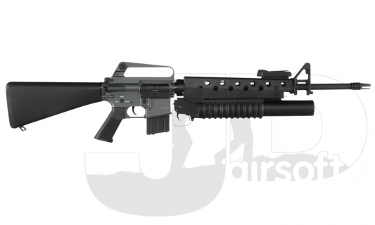 E&C M16A1 VN /w M203 Launcher (2025 Version) /w Eshooter Mosfet